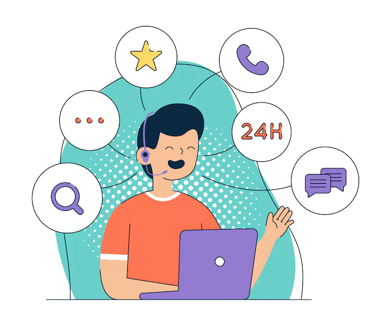 Contact Illustration